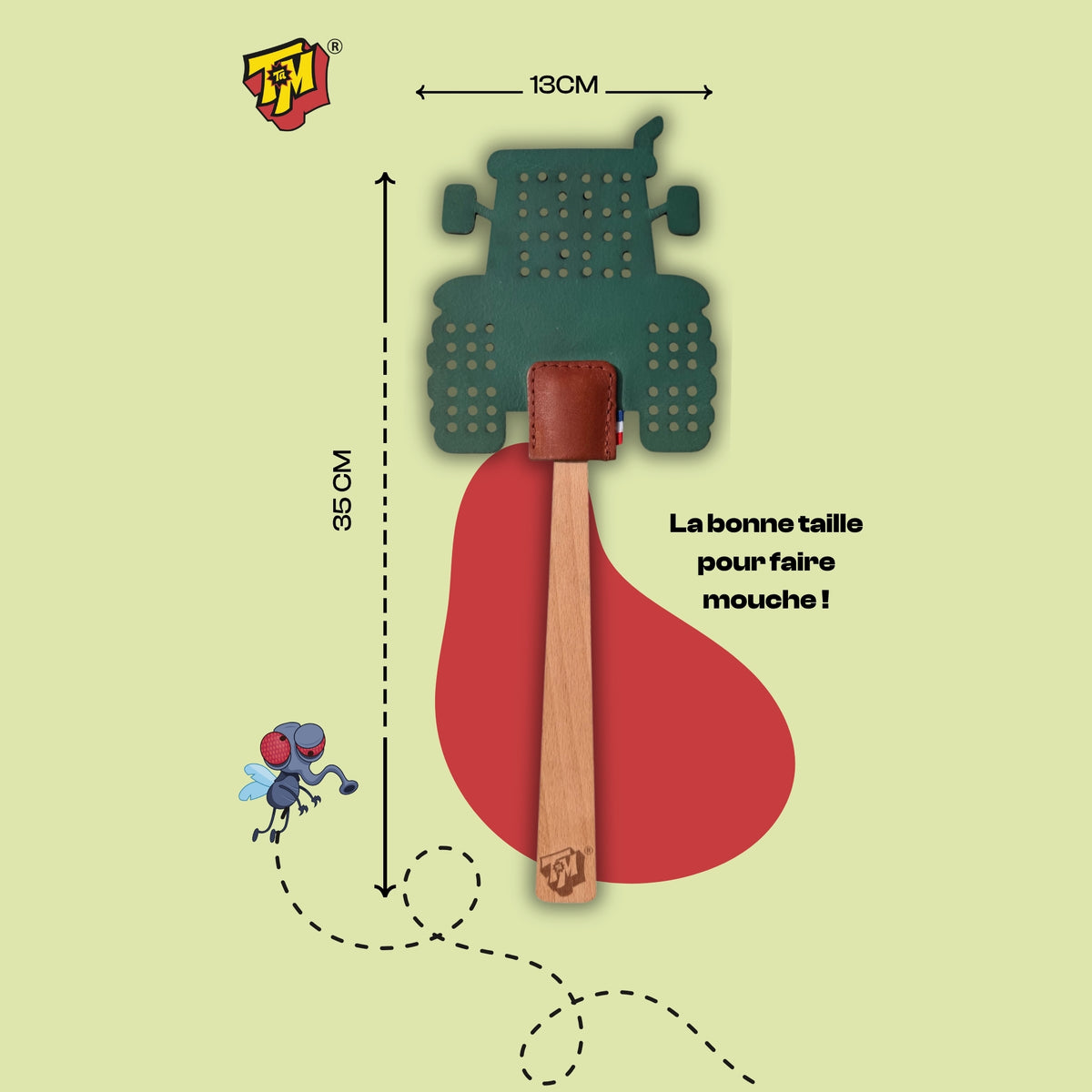 La mini Tape Ta Mouche des enfants "tracteur"