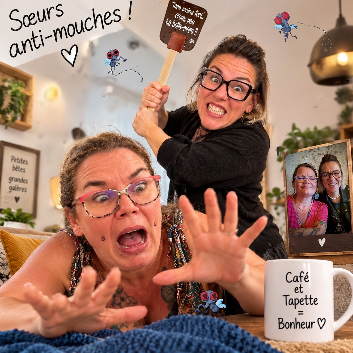 Tape moins fort, c’est pas ta belle-mère !