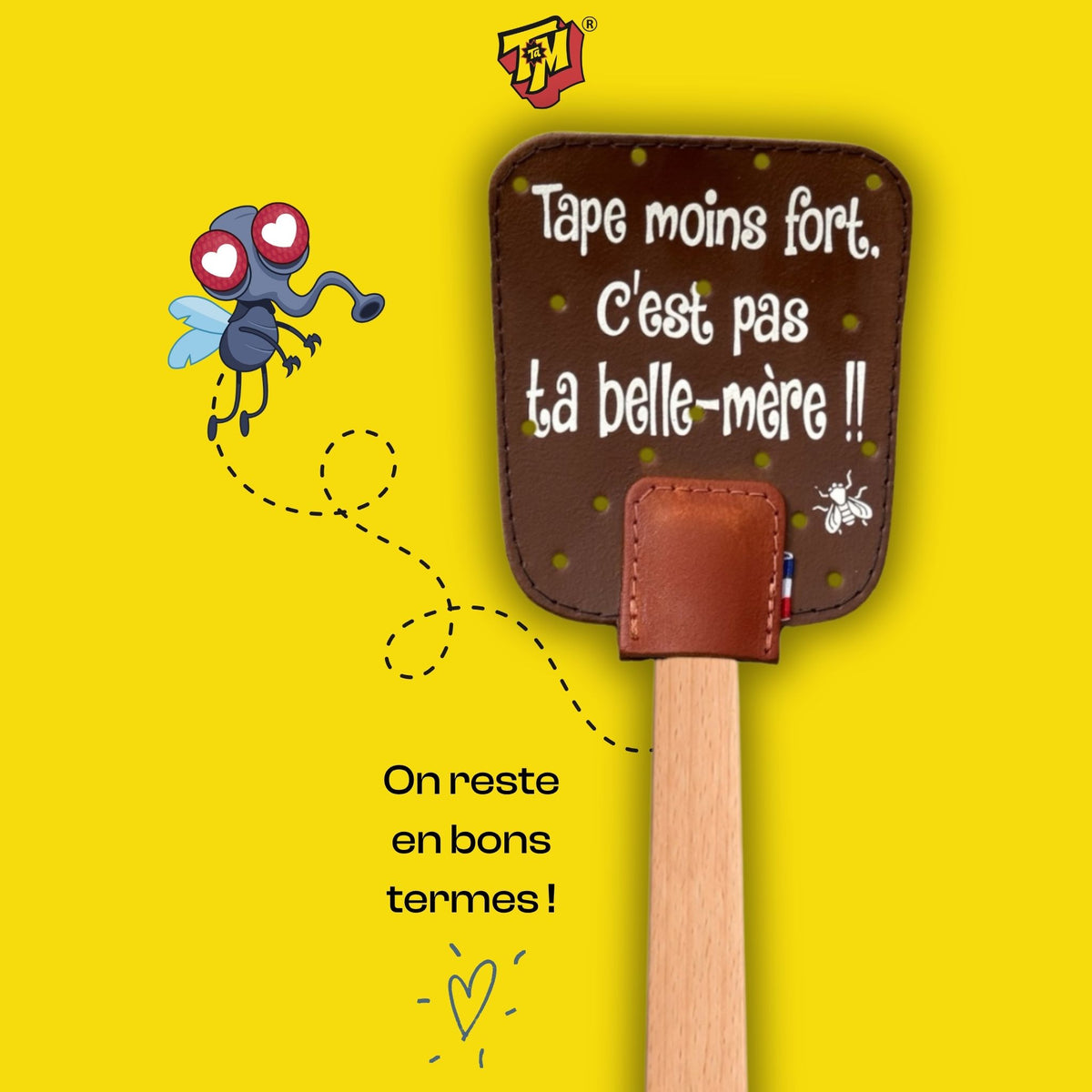 Tape moins fort, c’est pas ta belle-mère !